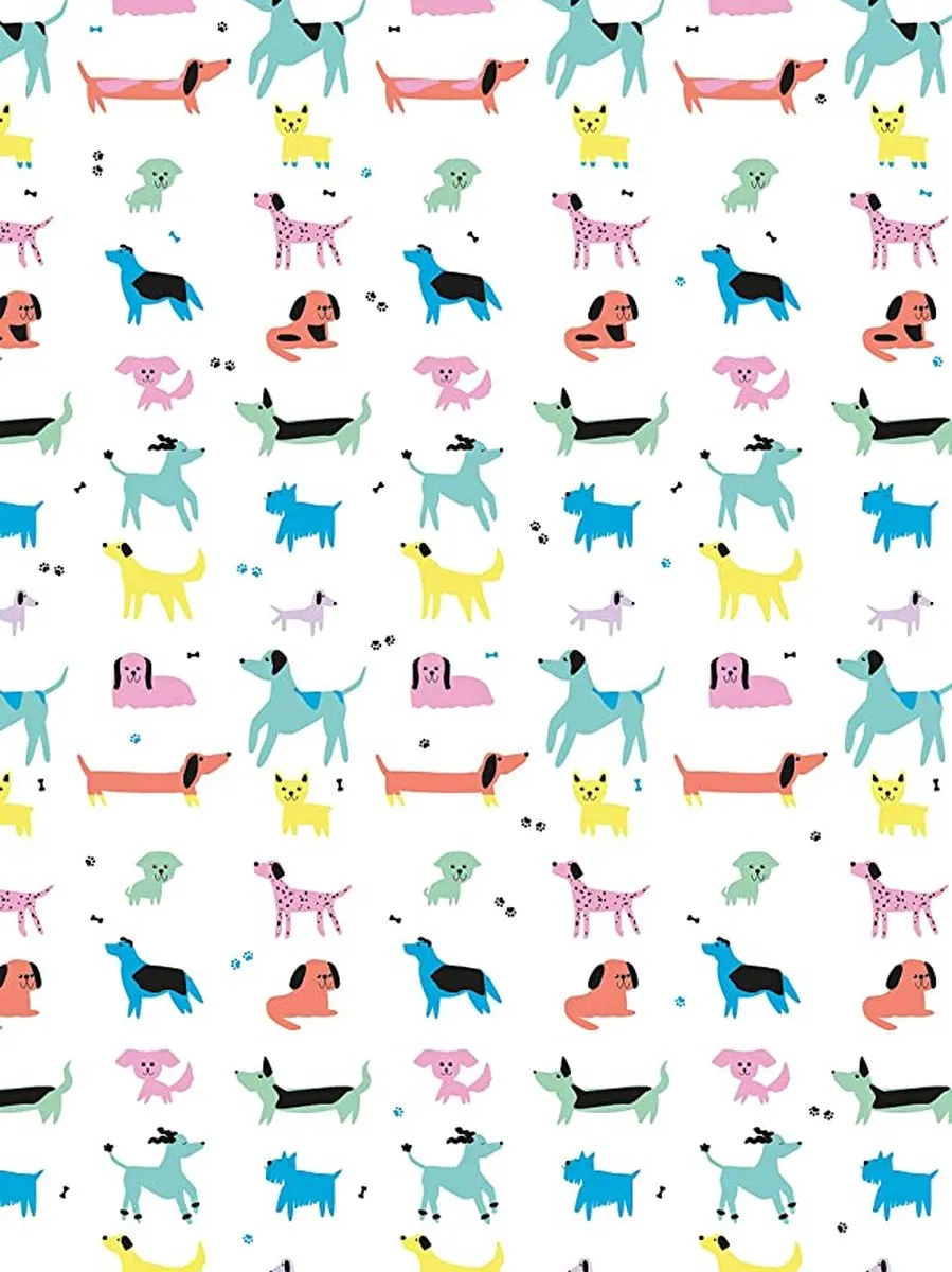 Decopatch Papier Dogs FLUO 887