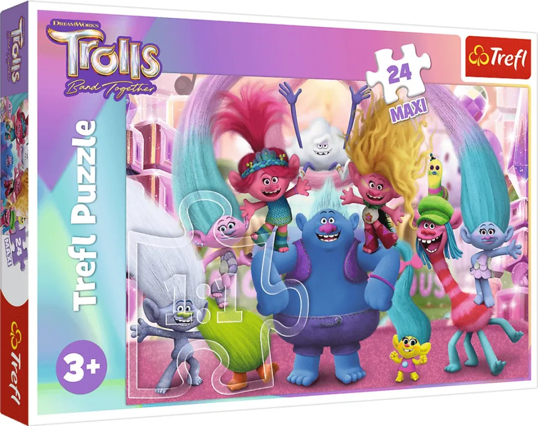 Trefl Stripfiguren Puzzel 24 Stuks