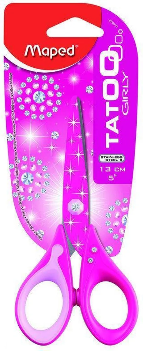 Maped Office Tatoo Innovation Girly Schaar 13cm - Assorti