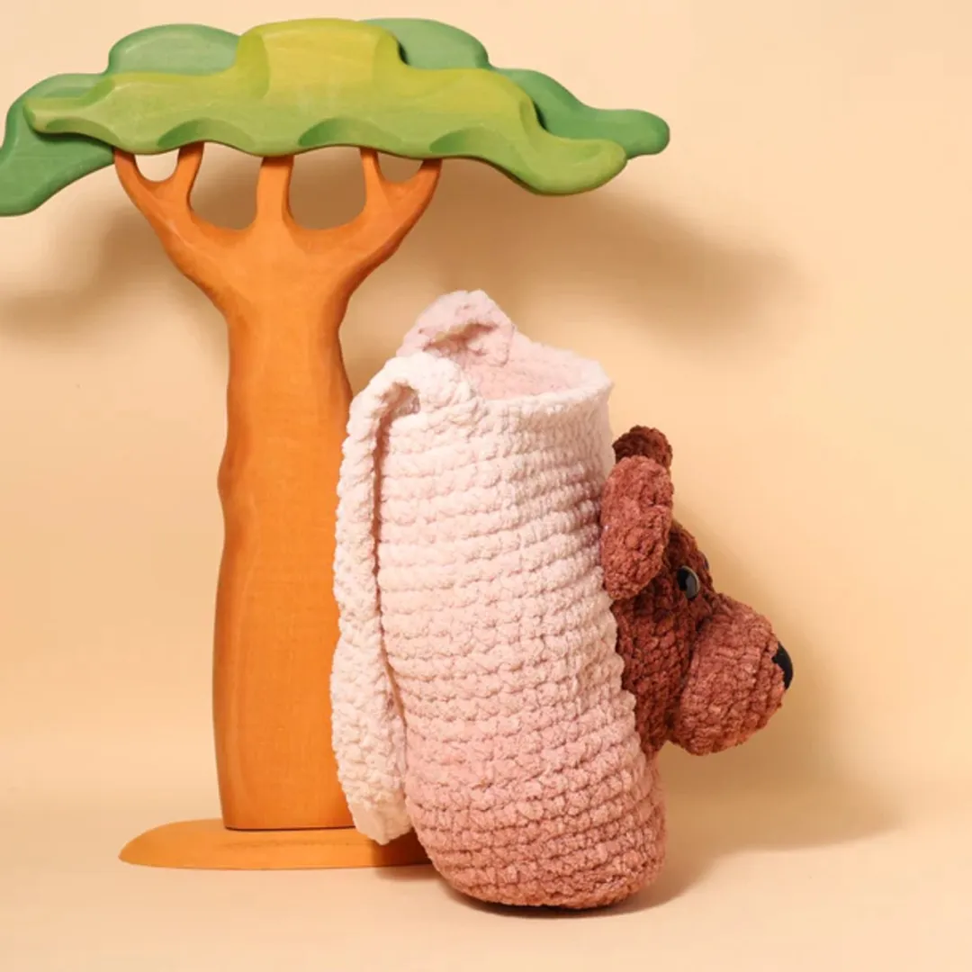 Tote bag Beertje haakpakket - 421 Lemon - compleet pakket - big darling monochrome - Scheepjes