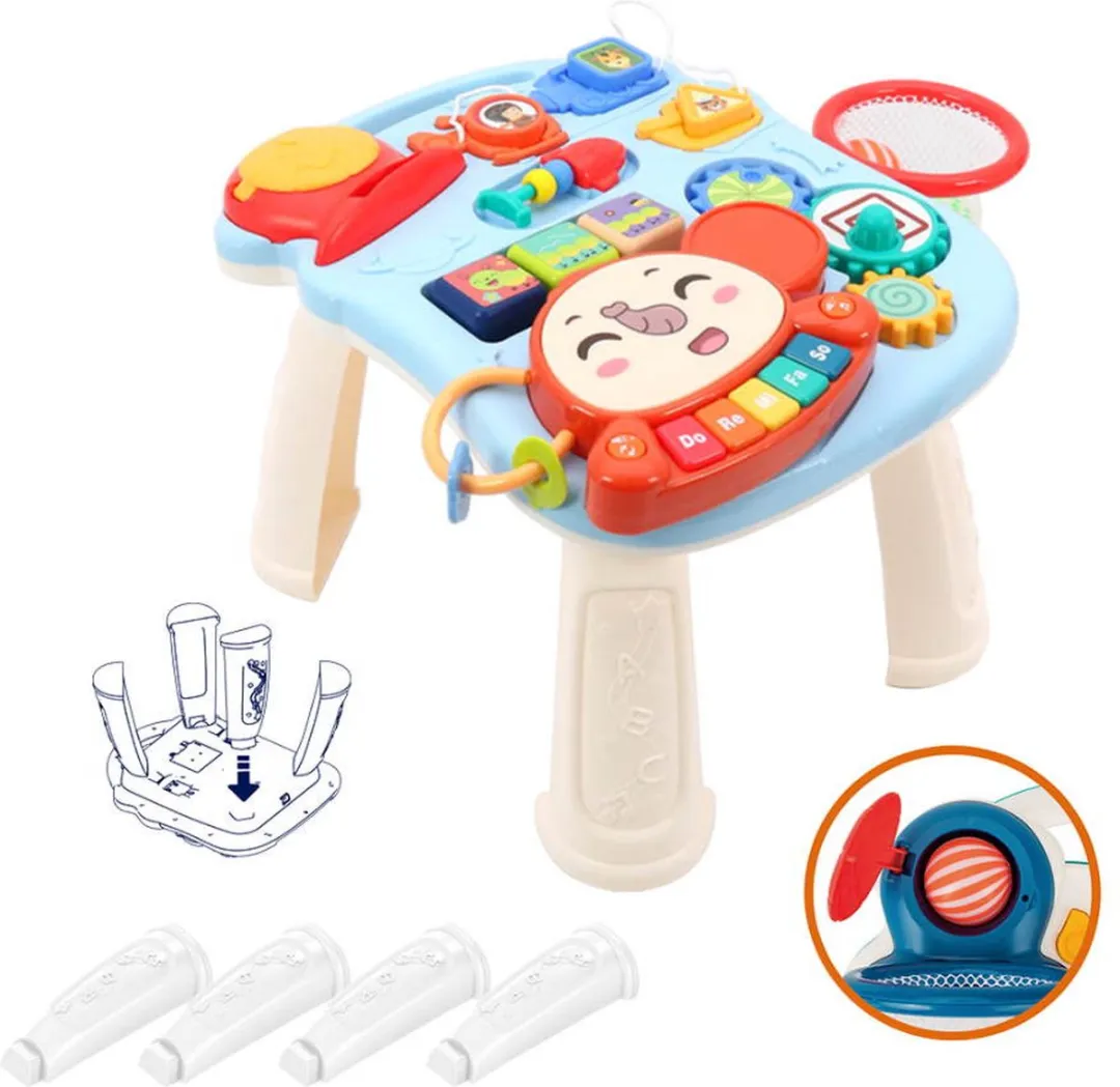 Eco Toys Study Desk Walker HC505277 Loopwagen - Multicolor
