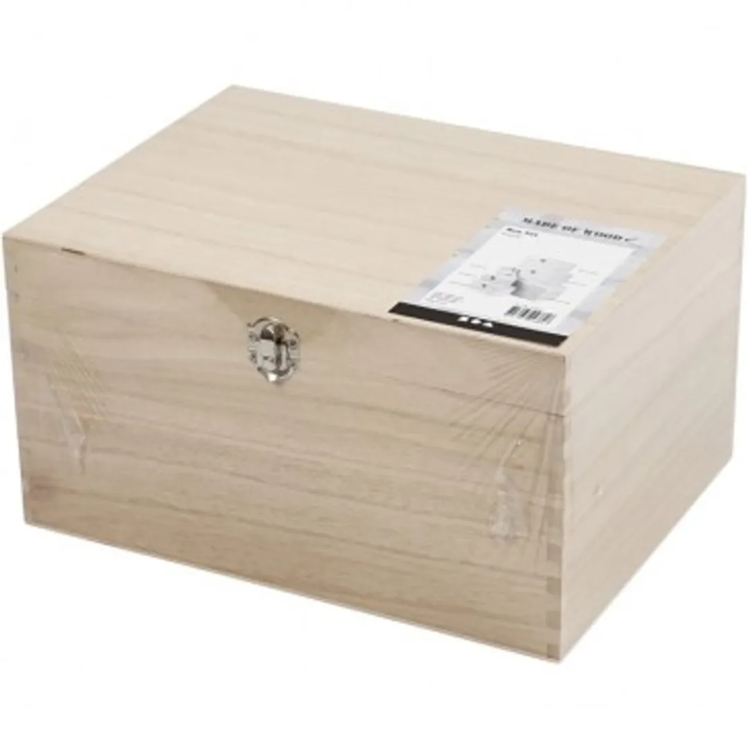 Creativ Company Houten Dozen Set 6 Stuks - Blanco