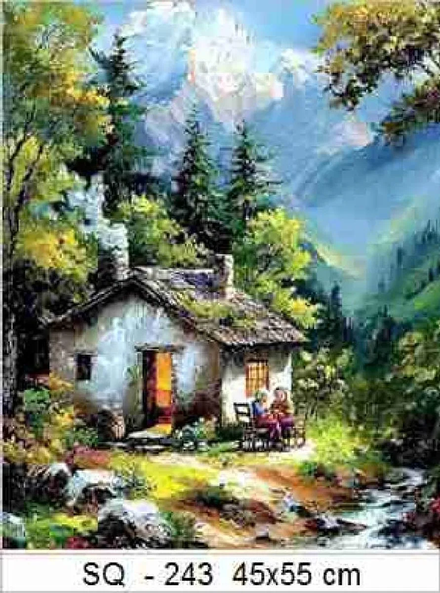 VDTOYS DIAMOND Painting VDTD243 Boerderij 2 - Groot 45x55cm
