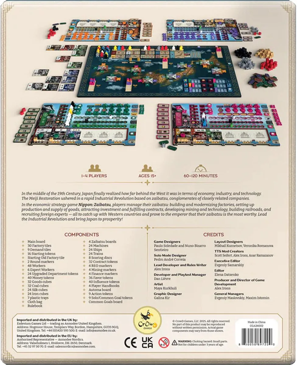 Nippon Zaibatsu Emperor's Edition - Bordspel - Engels