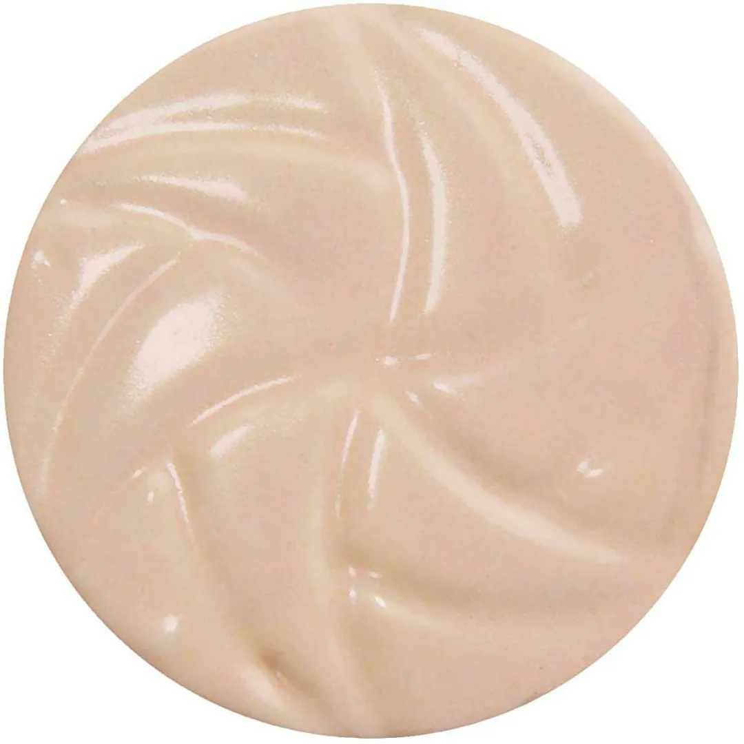 Creativ Company Keramiek Glazuur Apricot 60ml - Glanzend Dekkend
