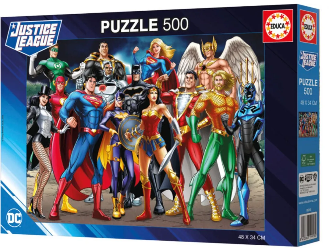 Educa Justice League Puzzel 500 Stuks - Multi