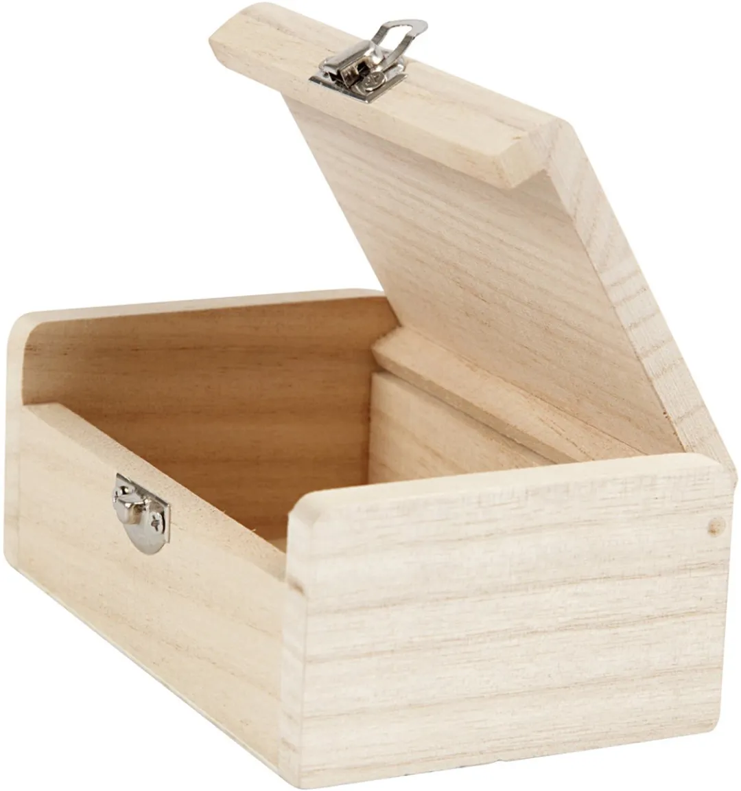 Creativ Company Houten Sieradendoos 11,5x7,5x4,5cm - Multicolor