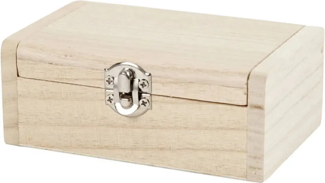 Creativ Company Houten Sieradendoos 11,5x7,5x4,5cm