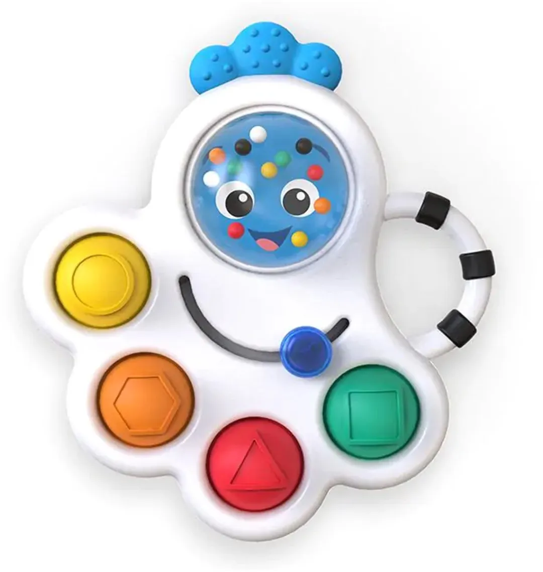 Baby Einstein Sensory Pops Rammelaar & Bijtring - Multicolor