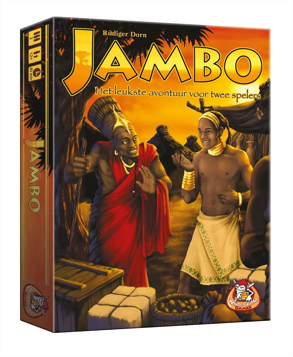 White Goblin Games Jambo - Bordspel - 3-4 Spelers