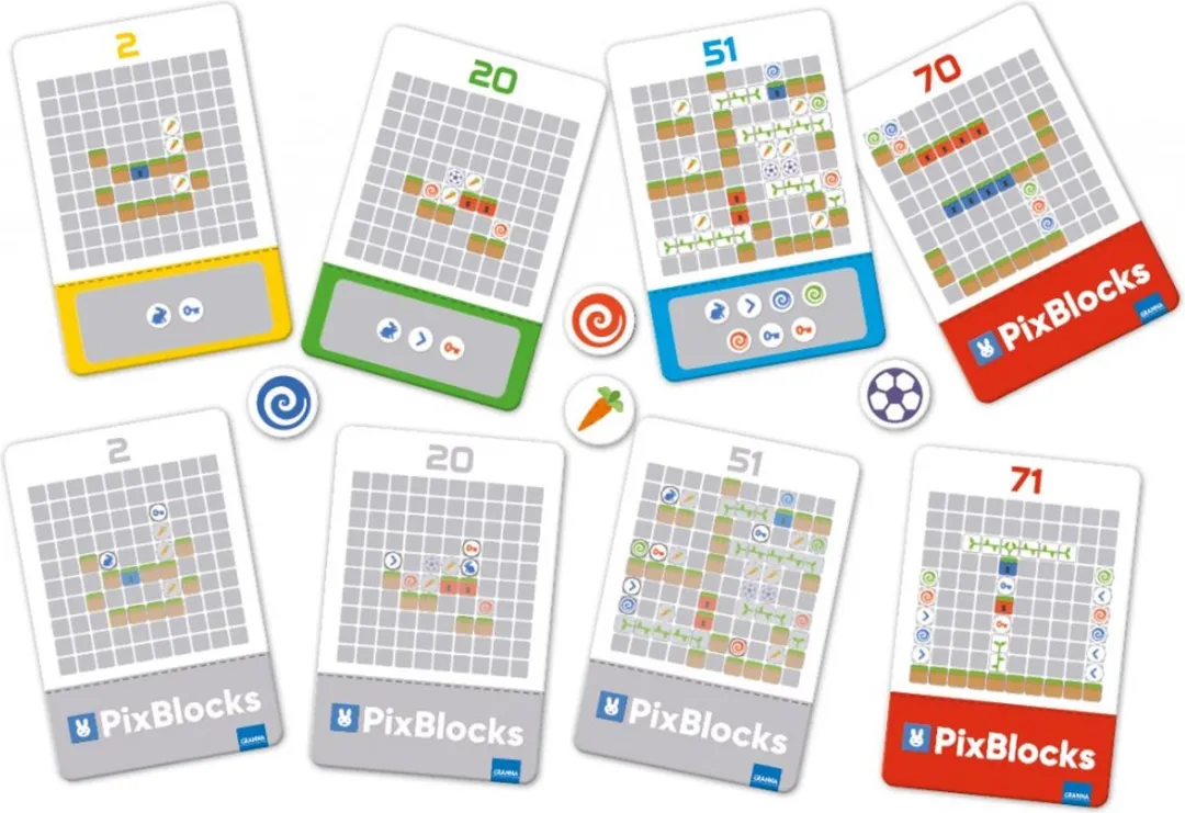 PixBlocks - Al spelend leren programmeren - STEM principes - Digital thinking