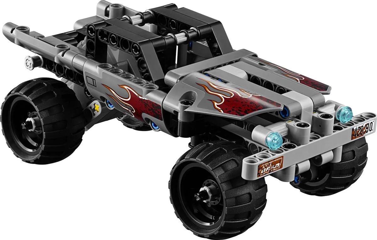LEGO Technic Vluchtwagen 42090 - 128 Stukken - afbeelding 2 van 6