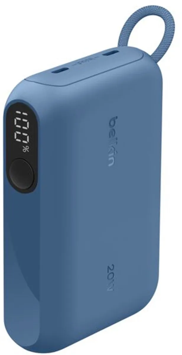 Belkin Power Bank BPB027HQBL 10.000mAh - 20W - Blauw