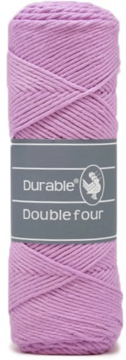 Durable Double Four Lavender Katoengaren