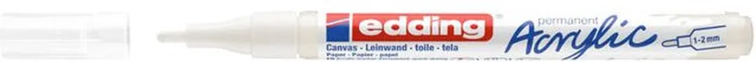edding e-5300 Acrylmarker Verkeerswit