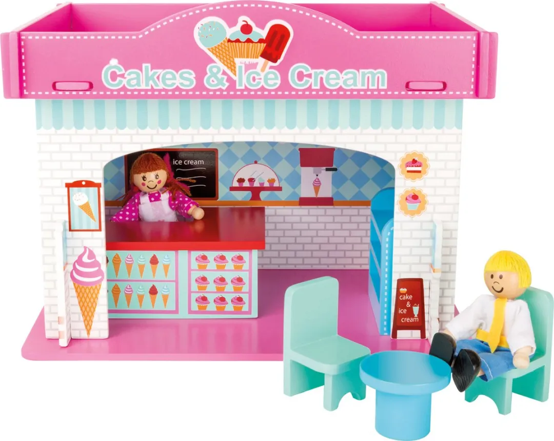 Small foot Speelhuis IJswinkel Houten Poppenhuisaccessoires