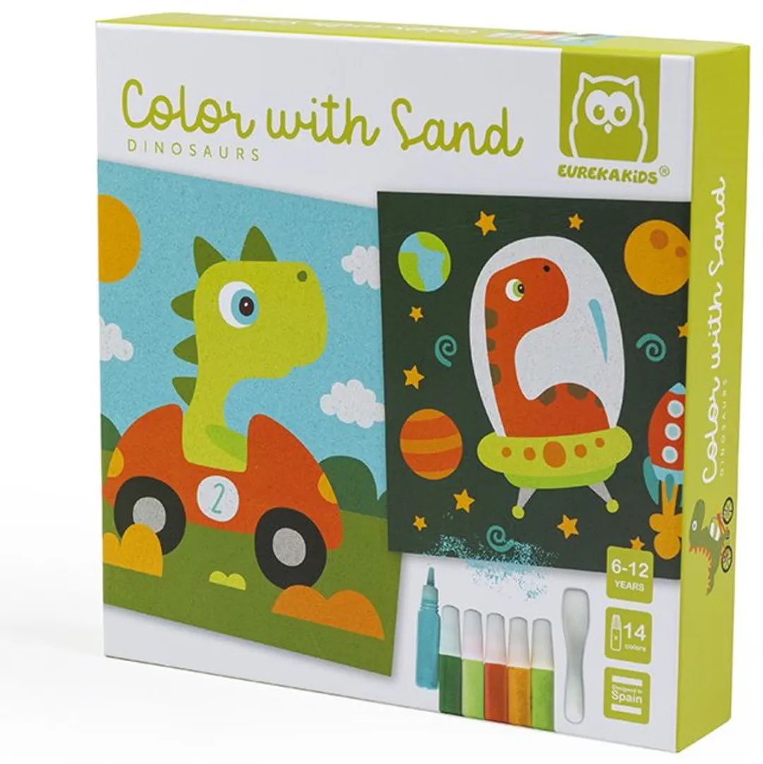 Eurekakids Zand Dino Educatief Speelgoed - 1 Stuk