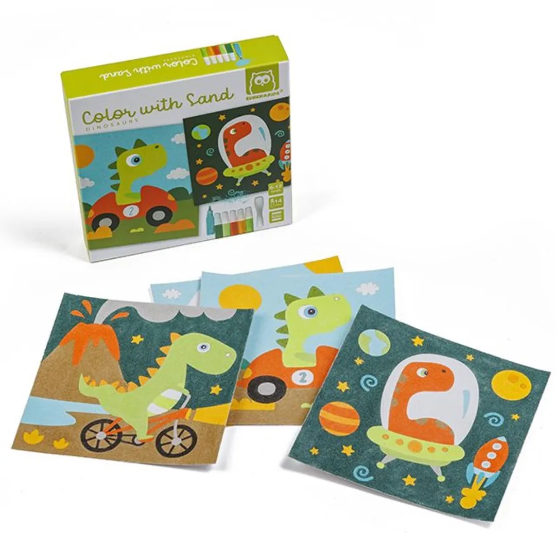Eurekakids Zand Dino Educatief Speelgoed - 1 Stuk