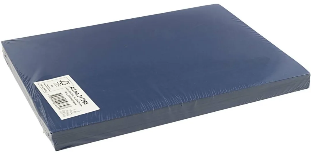 Creativ Company Middernachtblauw A4 Karton 180g - 100 Vel