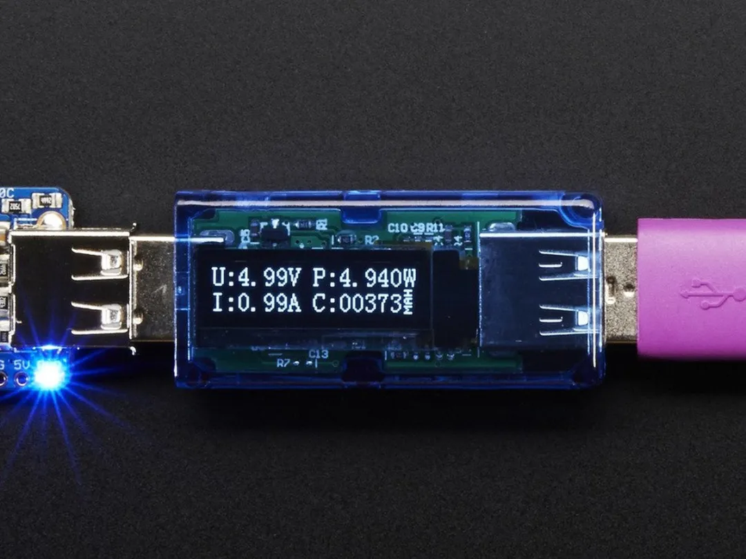 Adafruit USB Voltage Meter OLED Display 2690
