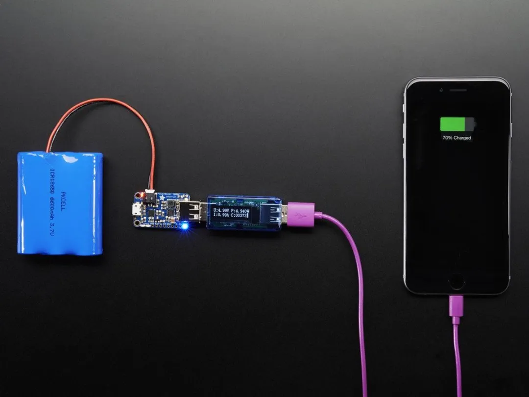 Adafruit USB Voltage Meter OLED Display 2690