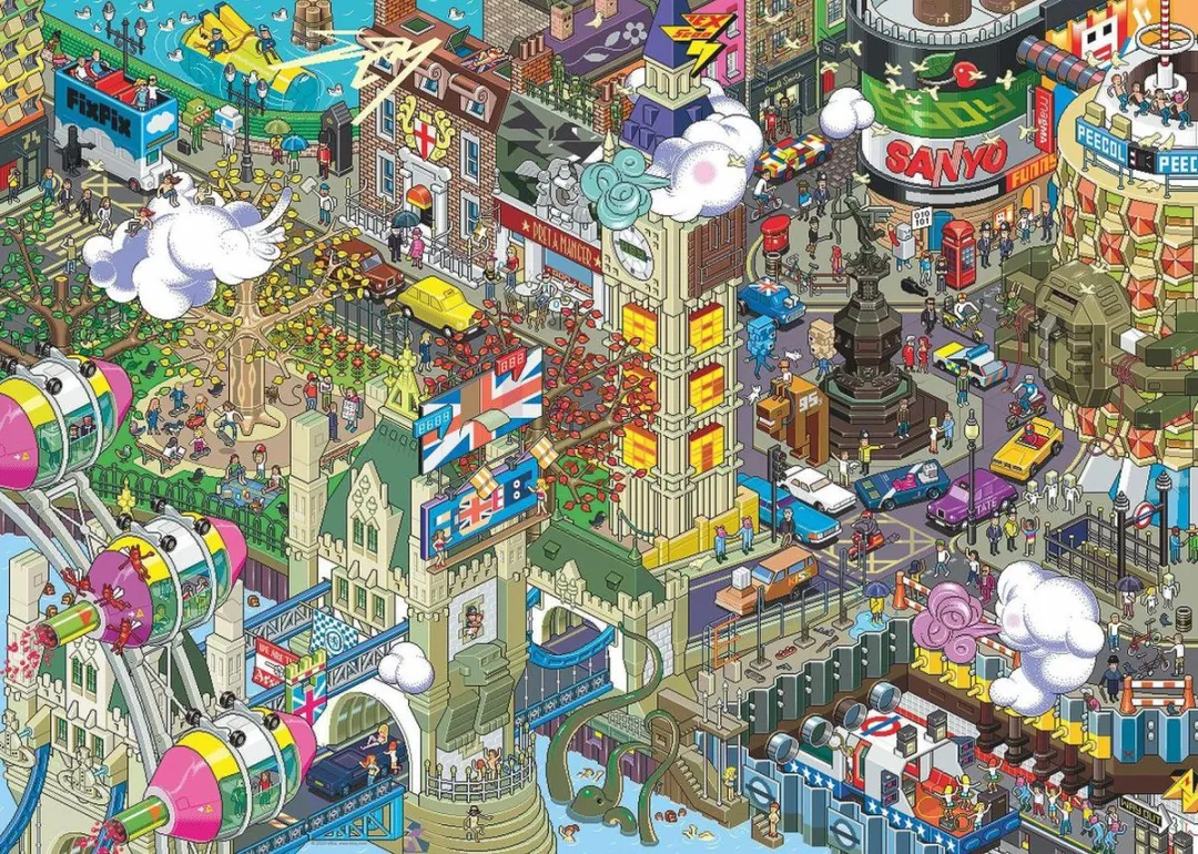 Heye London Quest Puzzel 1000 Stuks