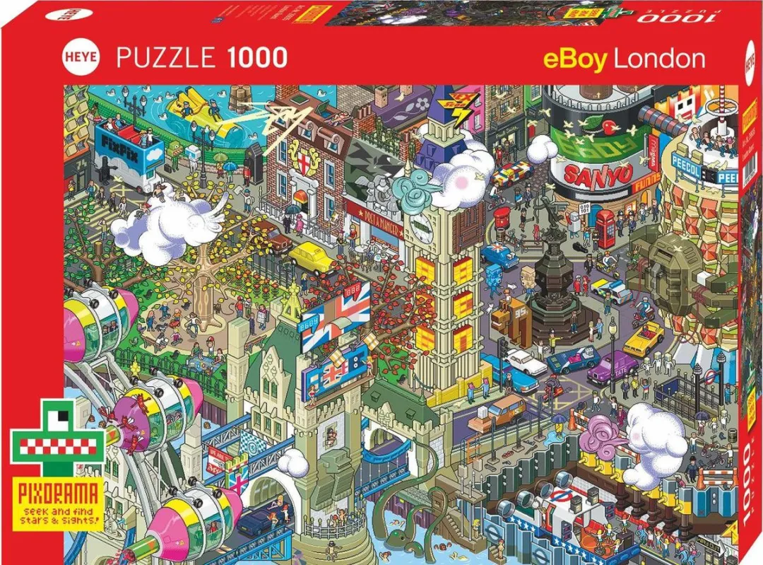 Heye London Quest Puzzel 1000 Stuks - Multicolor
