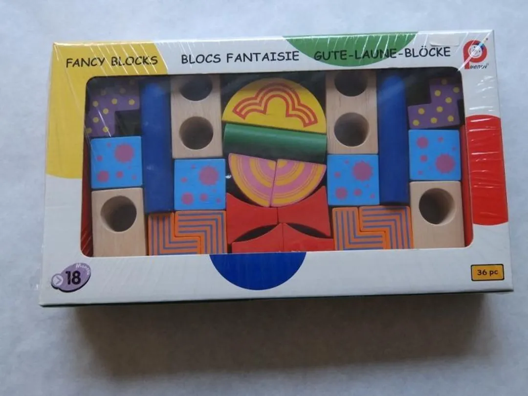Pintoy Blokkenset Fantasie 36-delig