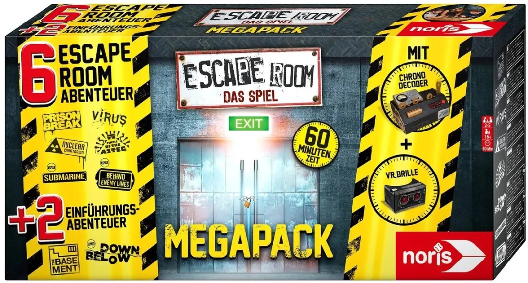 Escape Room Mega Pack - Family and Board Game for Adult