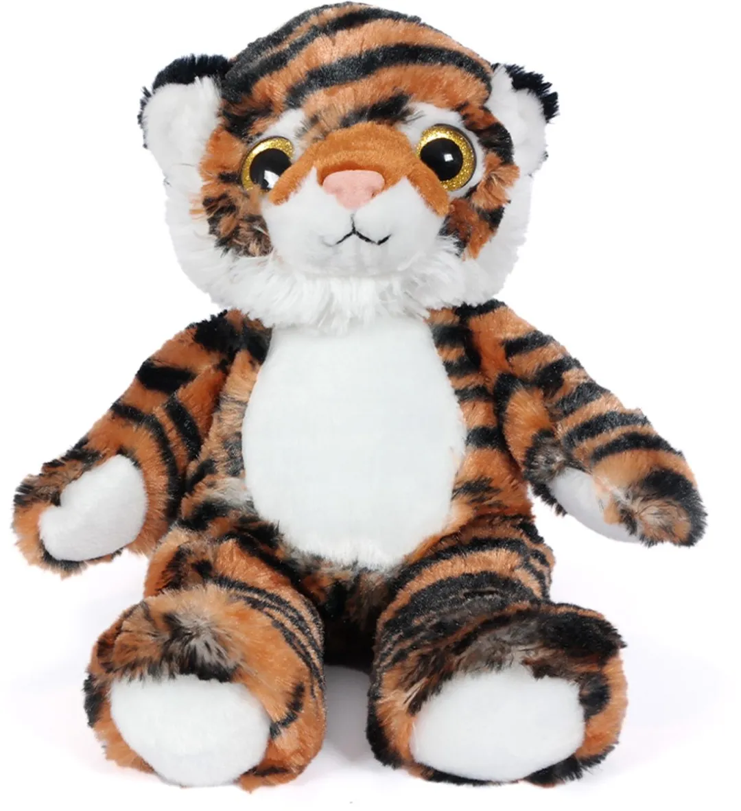PIA Soft Toys Pluche Tijger - Bruin 30cm