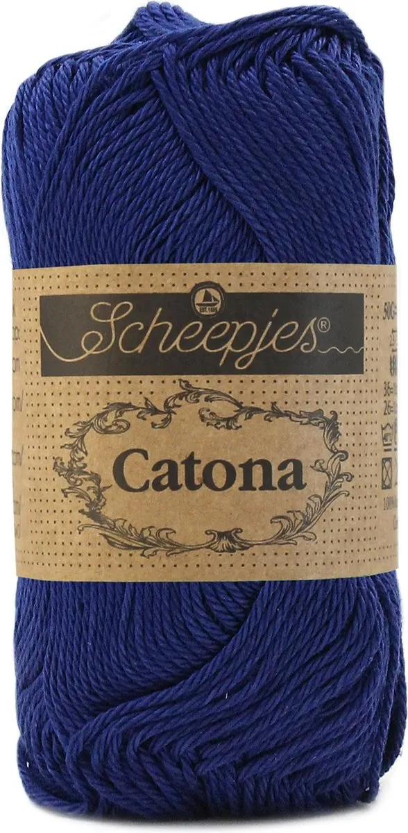 Scheepjes Catona 10g - 527 Midnight