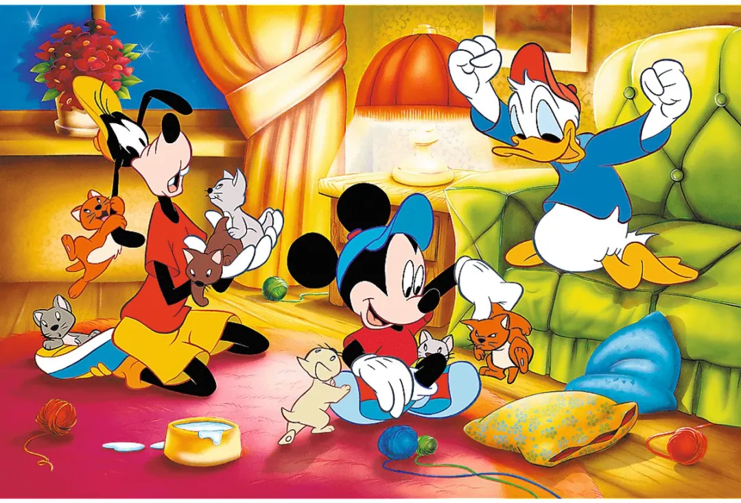 Trefl Mickey Mouse & Friends Puzzel 600 Stuks - Multicolor