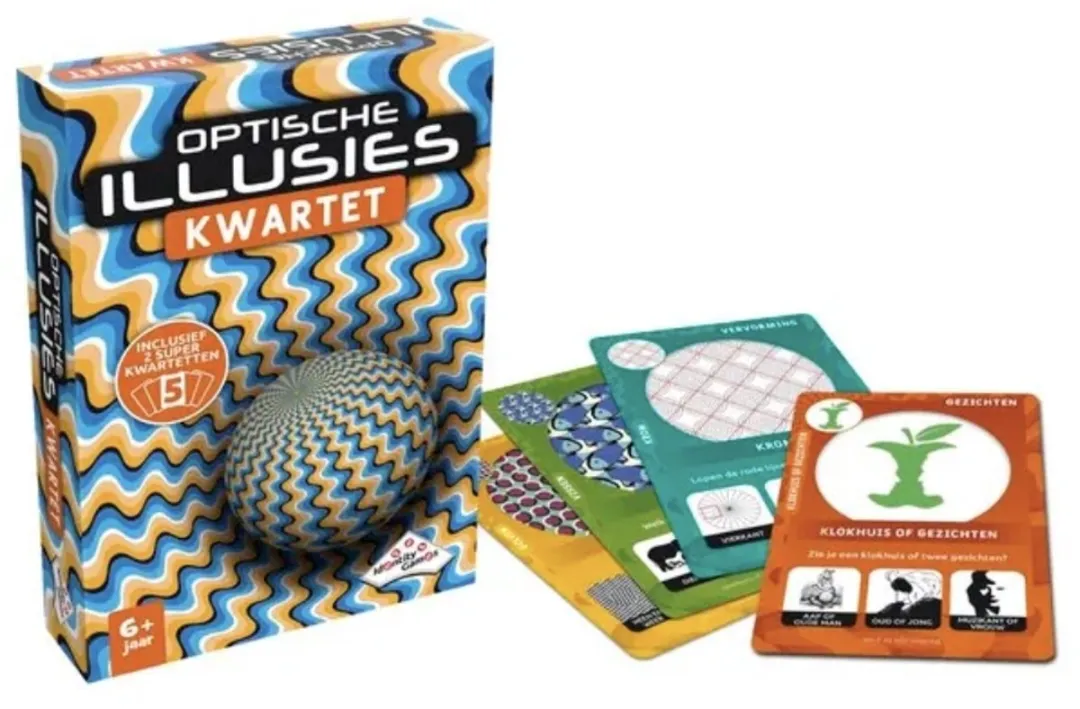 Identity Games Optische Illusies Kwartet - 4 spelers