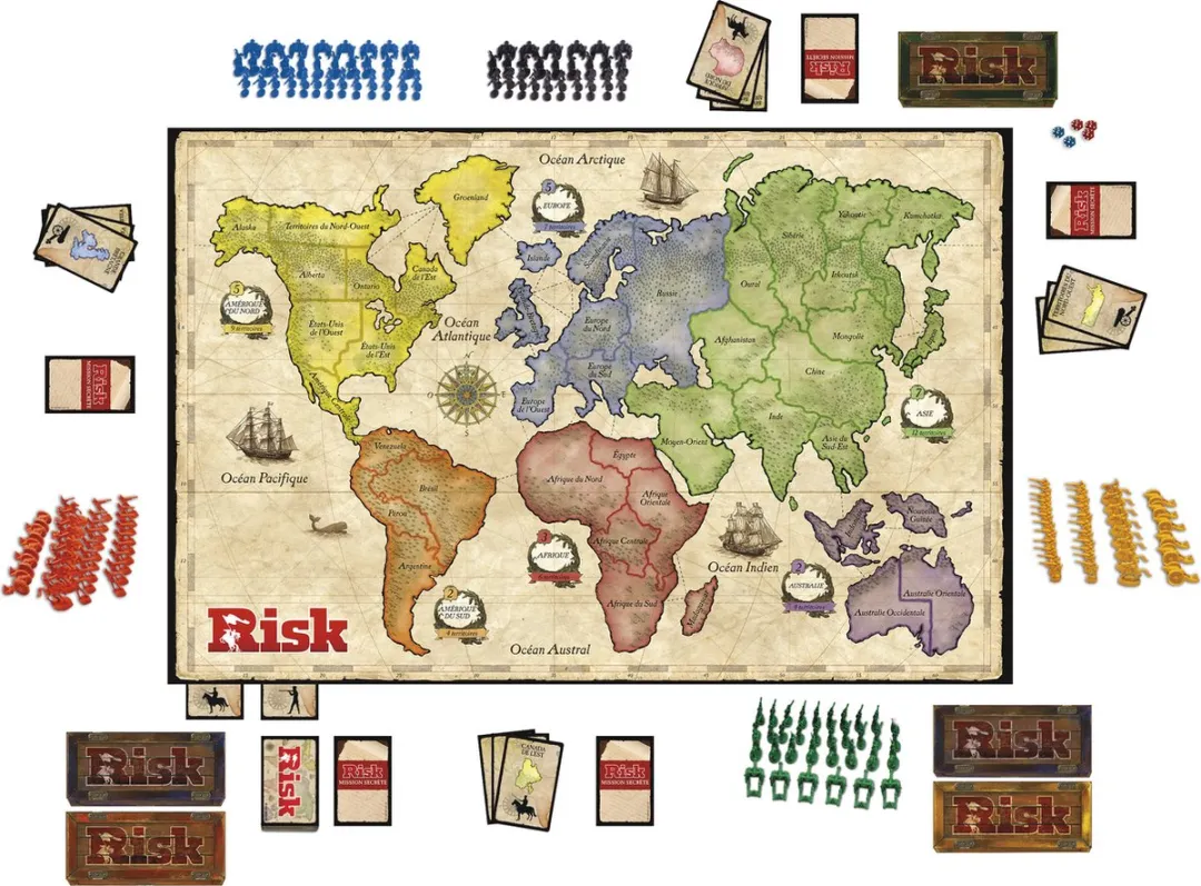 Hasbro Gaming Risk Bordspel - 2 tot 4 Spelers
