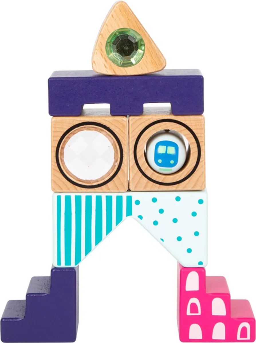 Small Foot Building Blocks Fantasy World - 24 Stuks - Multicolor