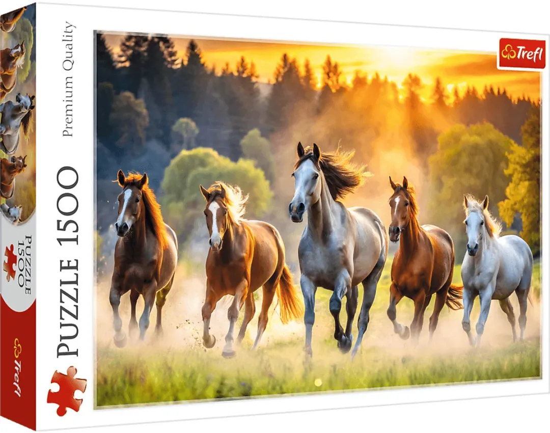 Trefl Puzzel 1500 Stuks Wilde Paarden