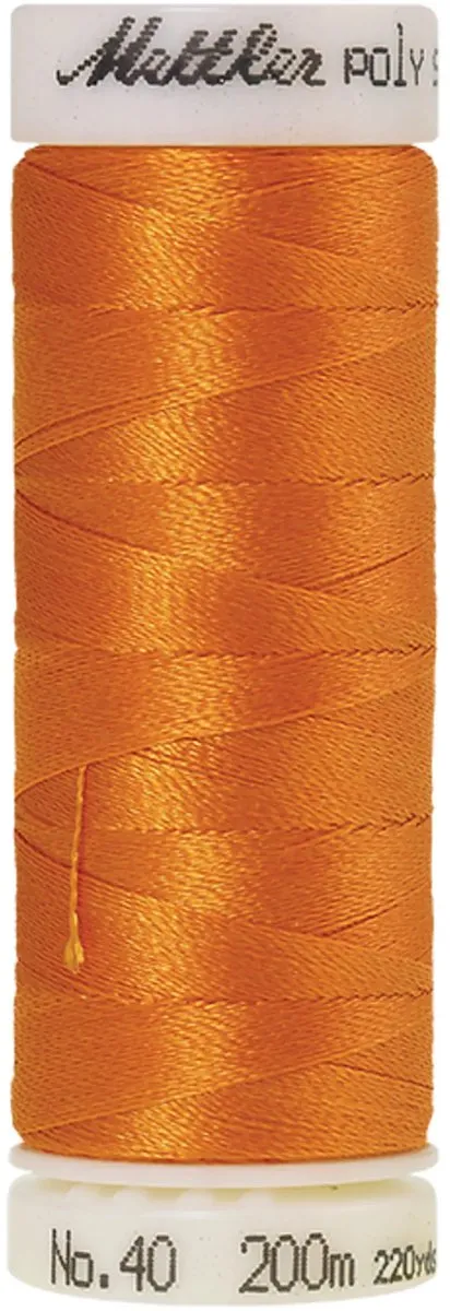 Amann Mettler Polysheen Borduurgaren 200m - Oranje