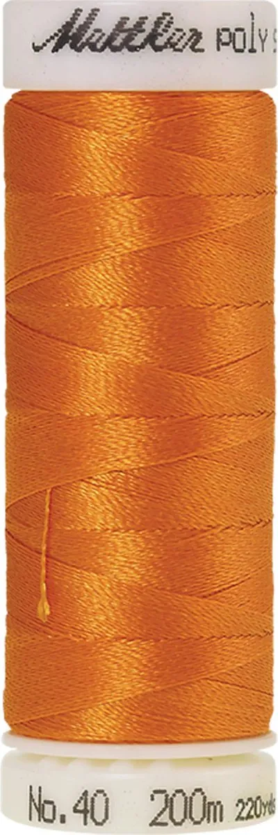 Amann Mettler Polysheen Borduurgaren 200m - Oranje