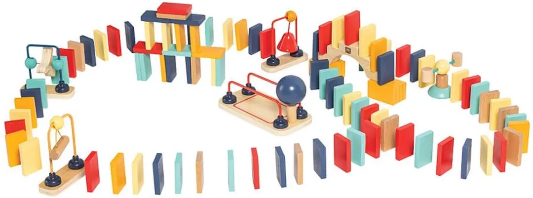 Eurekakids Houten Domino Set 107-delig