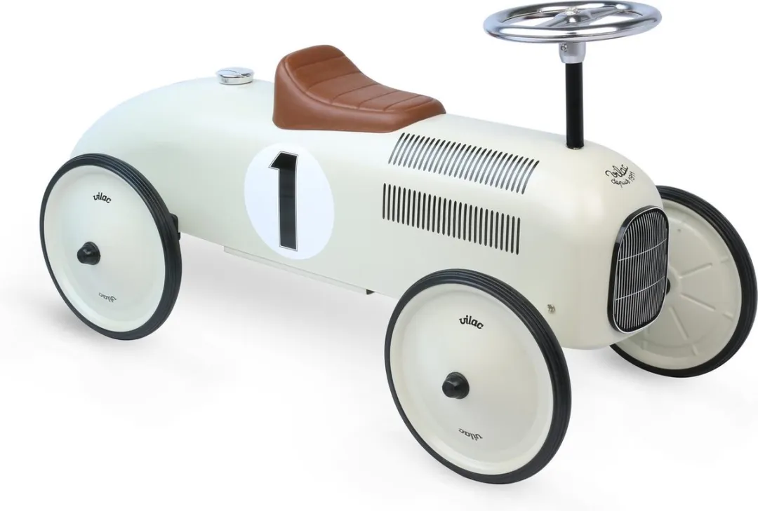 Vilac Loopwagen 1102 - Vintage Parelmoer Wit