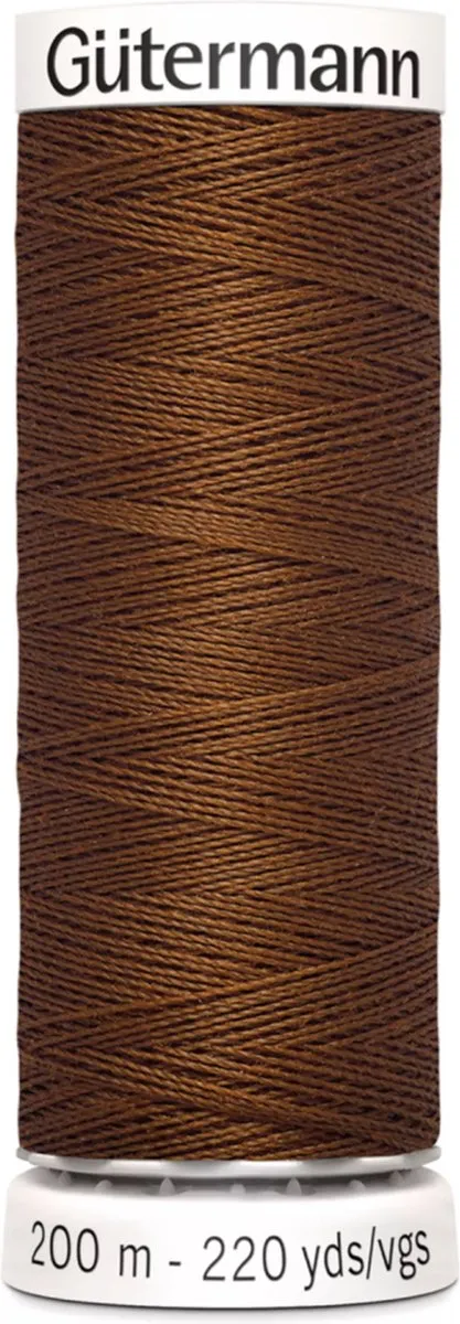 Gutermann Polyester Naaigaren 200m - Bruin