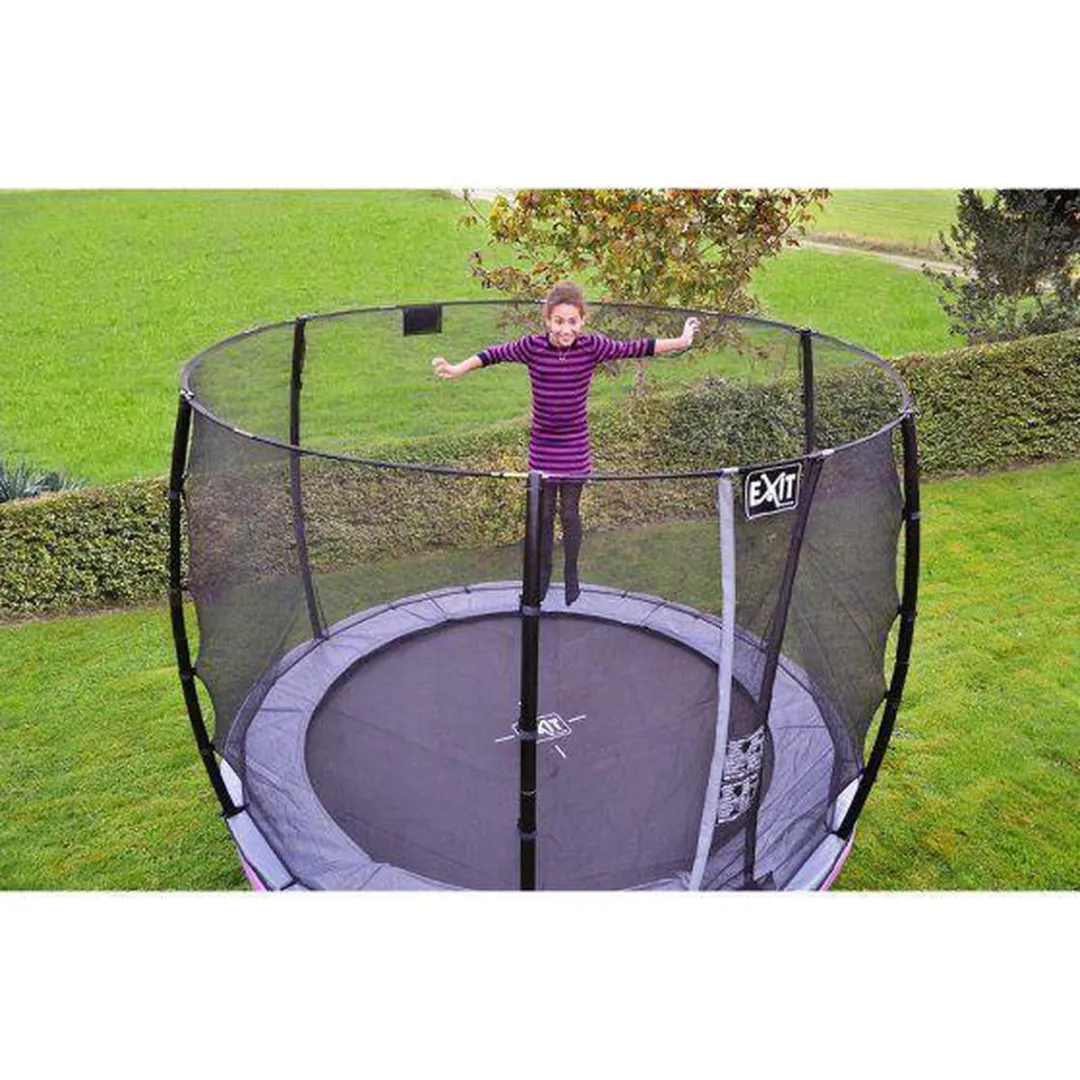 EXIT Elegant Premium Trampoline Ø253cm - Zwart