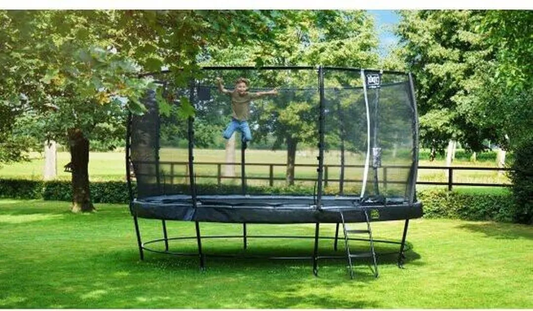 EXIT Elegant Premium Trampoline Ø253cm - Zwart