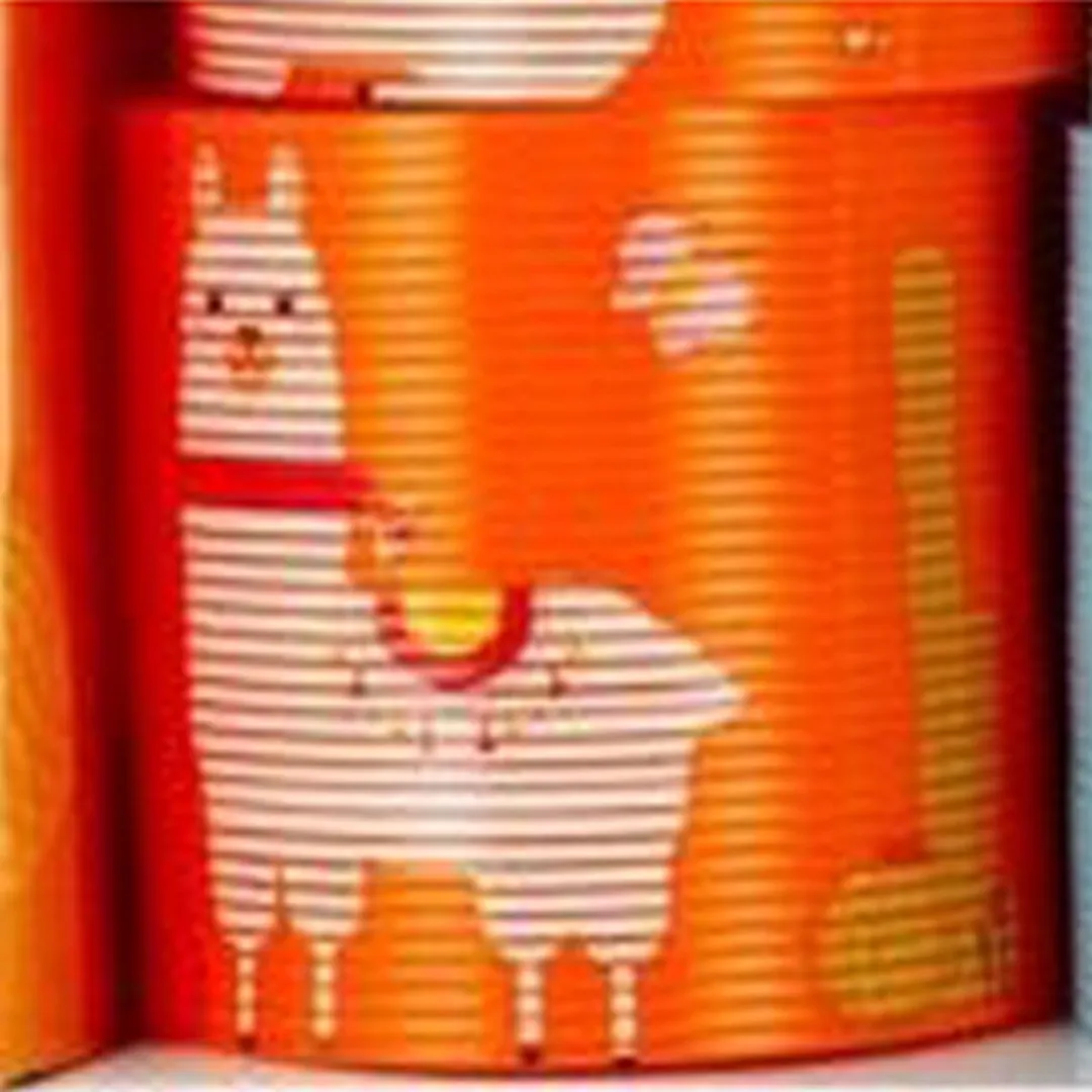 Trapveer - lama - oranje- alpaca cactus - loopveer springveer speelgoed traploper rups spring - Kerstcadeau Sinterklaas schoencadeautje - 7 cm - kerst cadeau tip