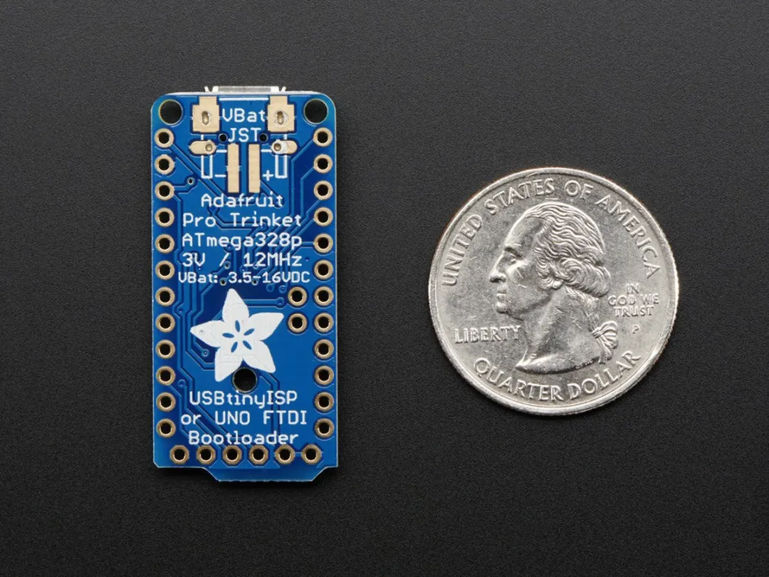 Adafruit Pro Trinket 3V 12MHz - Blauw