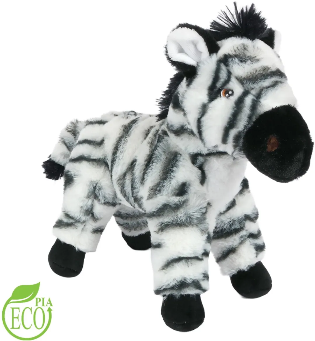 PIA Soft Toys Pluche Eco Knuffel Zebra