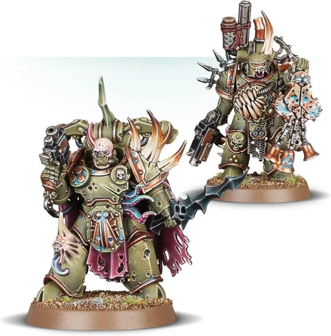 Games Workshop Death Guard Plague Marines - 7 Onderelen