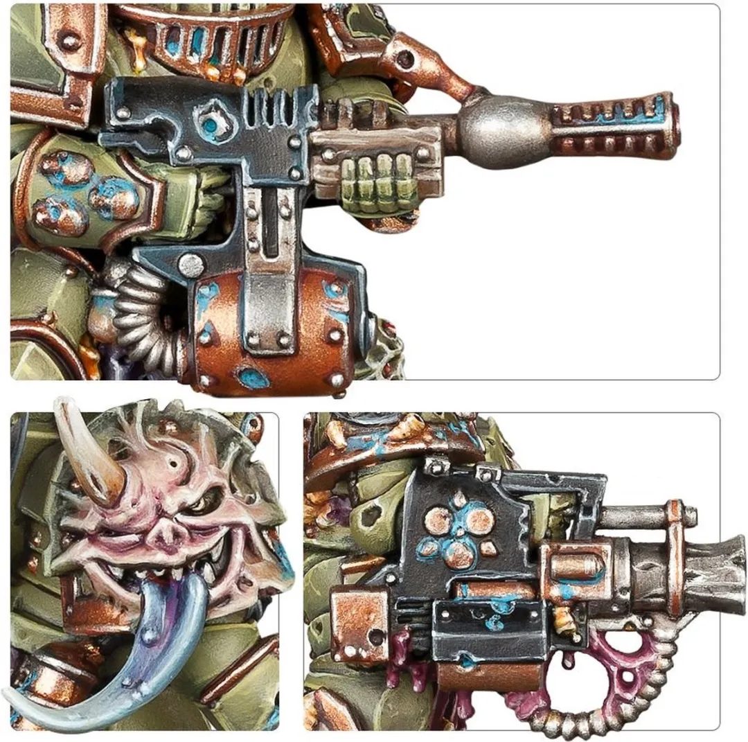 Games Workshop Death Guard Plague Marines - 7 Onderelen