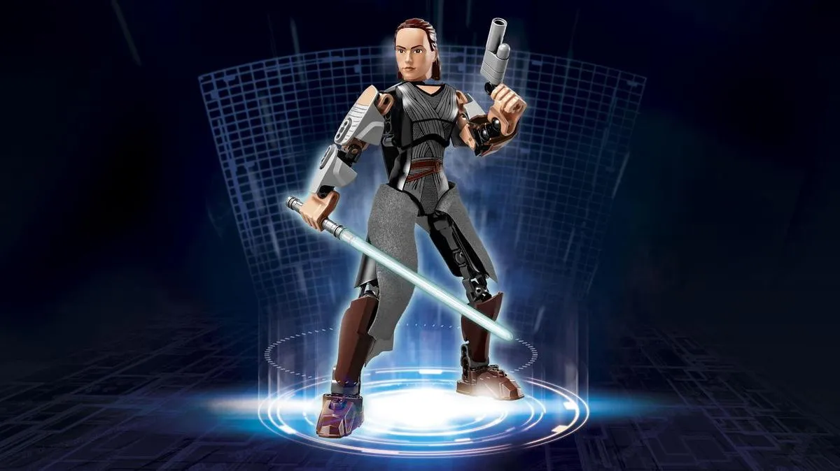 LEGO Star Wars Rey 75528 Bouwset - 85 Stukken - afbeelding 6 van 6
