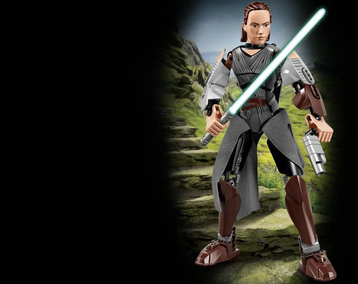 LEGO Star Wars Rey 75528 Bouwset - 85 Stukken - afbeelding 5 van 6
